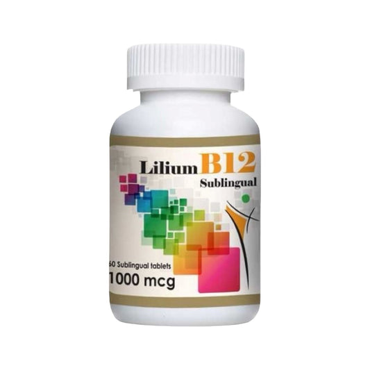 Lilium Vitamin B12 1000 MCG 60 Sublingual Tablet - MELIA PHARMACY - MELIA PHARMACY