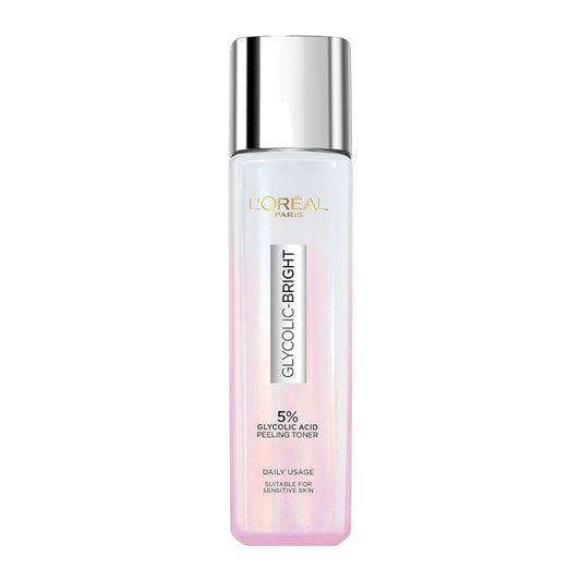 Loreal Paris Glycolic-Bright Glowing Peeling Toner 128ml - MELIA PHARMACY - MELIA PHARMACY