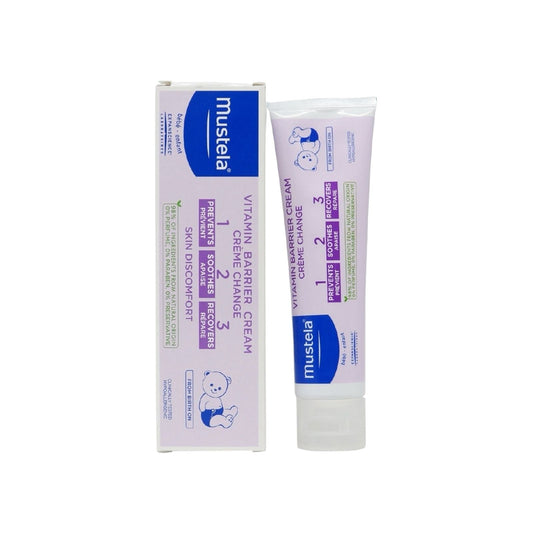 Mustela Baby 1 2 3 Vitamin Barrier Cream 100ml - MELIA PHARMACY - MELIA PHARMACY