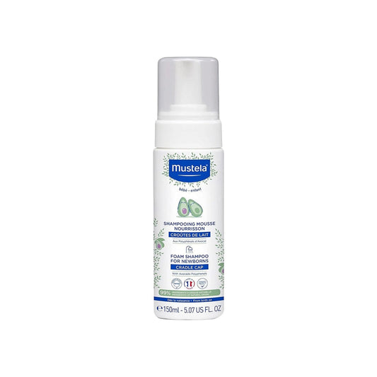 Mustela Baby Foam Shampoo Newborns Cradle Cap 150ml - MELIA PHARMACY - MELIA PHARMACY