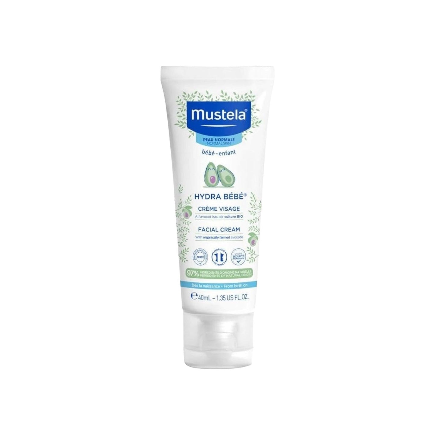 Mustela Baby Hydra Bébé Facial Cream 40ml - MELIA PHARMACY - MELIA PHARMACY