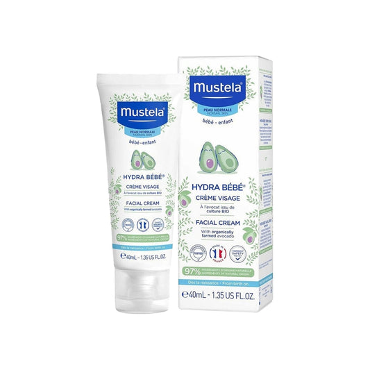 Mustela Baby Hydra Bébé Facial Cream 40ml - MELIA PHARMACY - MELIA PHARMACY