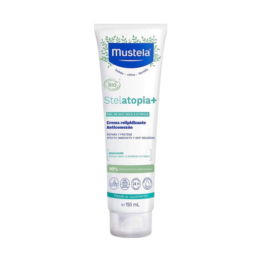 Mustela Stelatopia+ Lipid-replenishing Cream Anti Itching 150ml - MELIA PHARMACY - MELIA PHARMACY