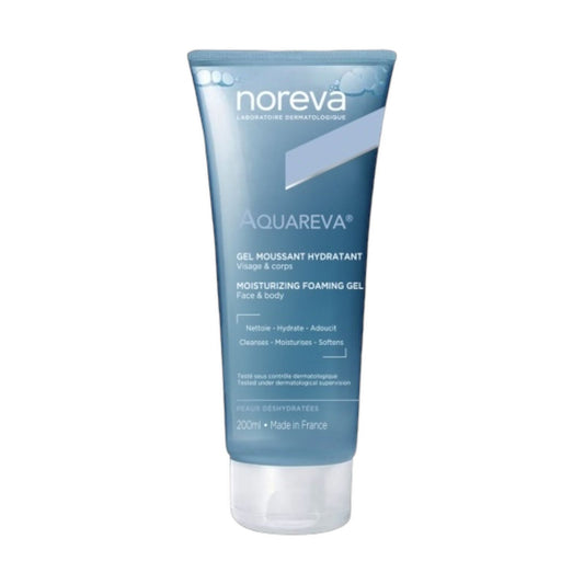 Noreva Aquareva Moistuizing Foaming Gel 200Ml - MELIA PHARMACY - MELIA PHARMACY