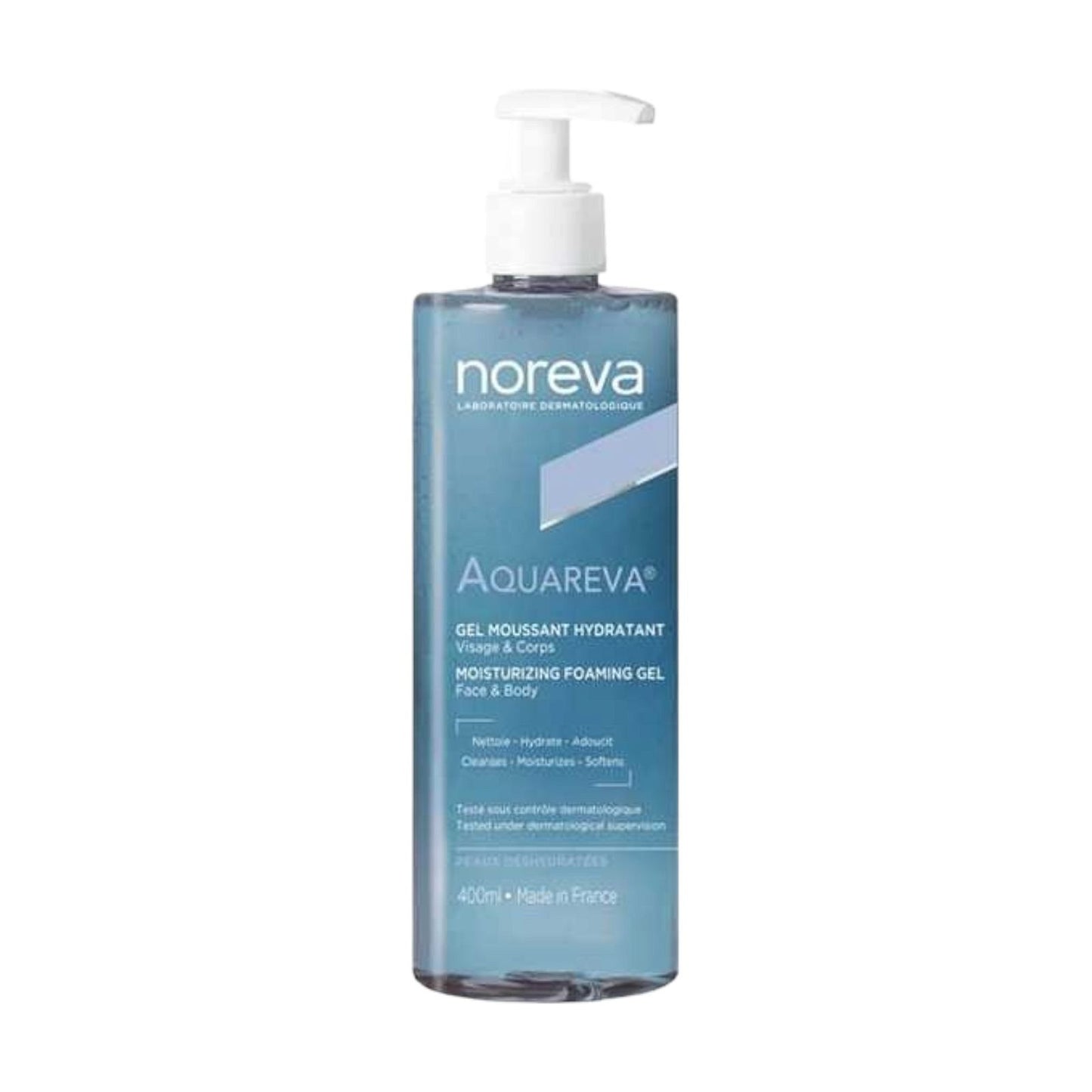 Noreva Aquareva Moistuizing Foaming Gel 400Ml - MELIA PHARMACY - MELIA PHARMACY