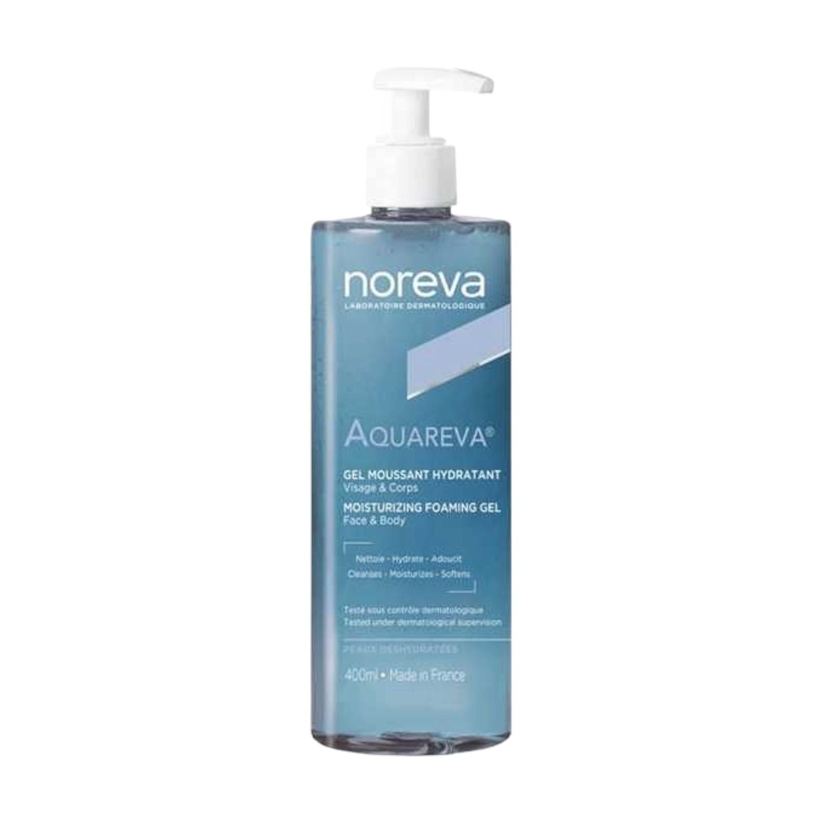 Noreva Aquareva Moistuizing Foaming Gel 400Ml - MELIA PHARMACY - MELIA PHARMACY