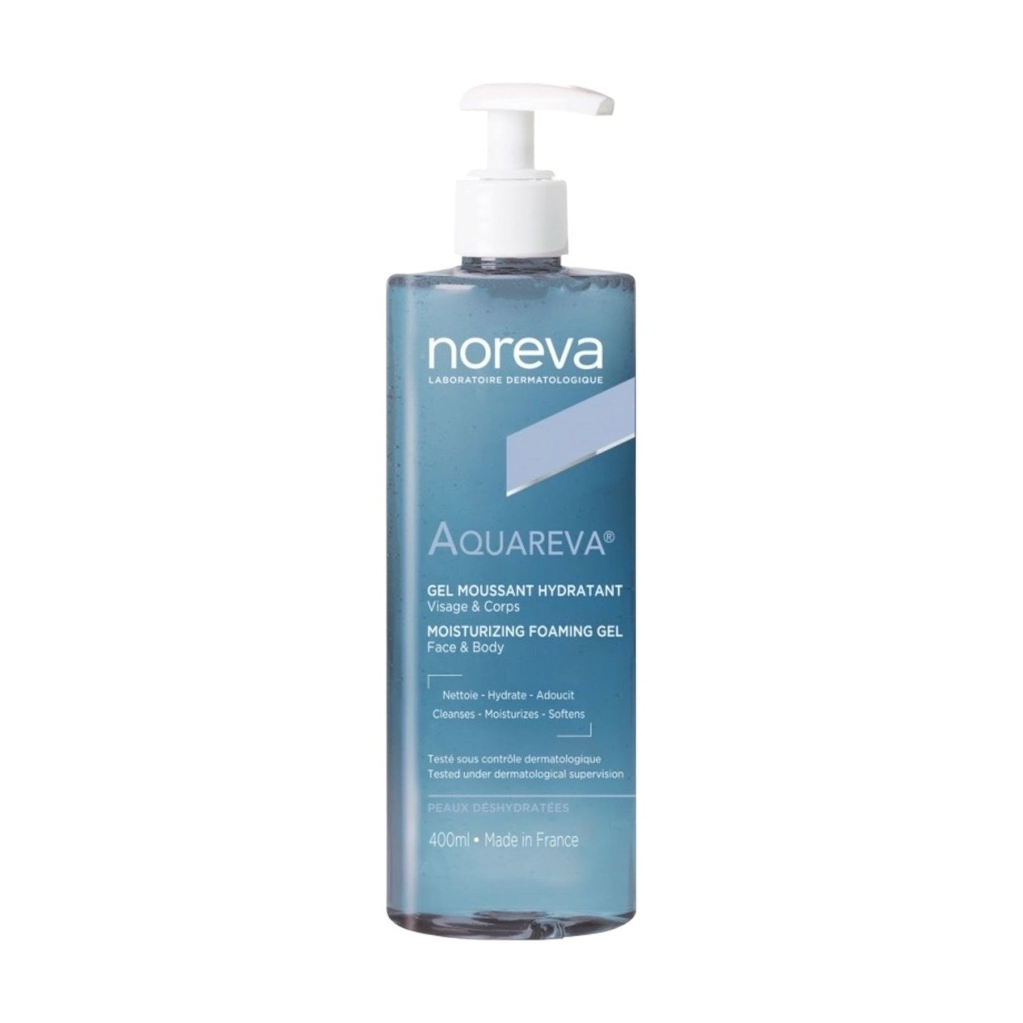 Noreva Aquareva Moistuizing Foaming Gel 400Ml - MELIA PHARMACY - MELIA PHARMACY