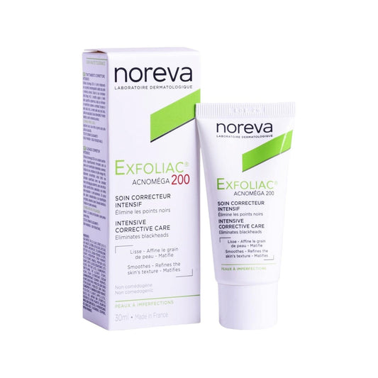 Noreva Exfoliac Acnomega 200 Cream 30Ml - MELIA PHARMACY - MELIA PHARMACY