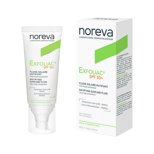 Noreva Exfoliac Spf 50+ 40ML - MELIA PHARMACY - MELIA PHARMACY