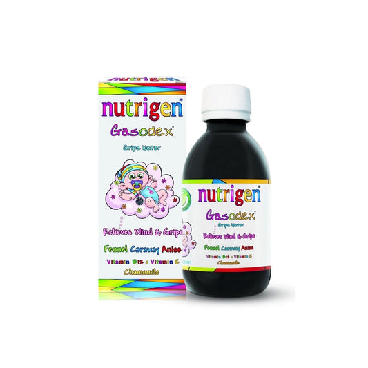 Nutrigen Gasodex Syrup 200Ml - MELIA PHARMACY - MELIA PHARMACY