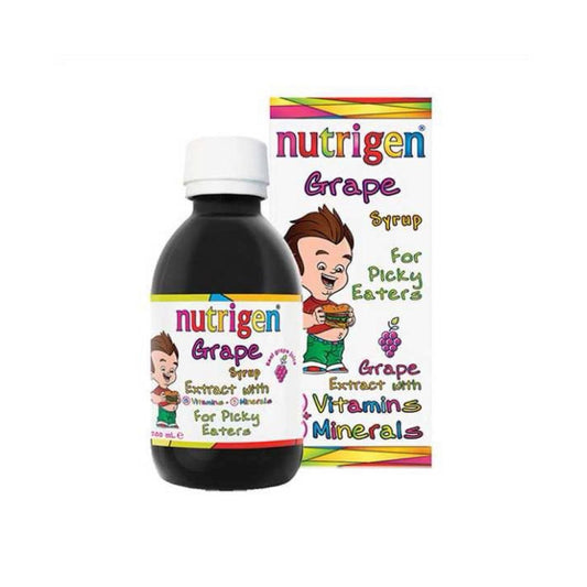 Nutrigen Grape Kid Syrup 200Ml - MELIA PHARMACY - MELIA PHARMACY