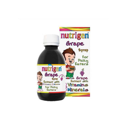 Nutrigen Grape Kid Syrup 200Ml - MELIA PHARMACY - MELIA PHARMACY