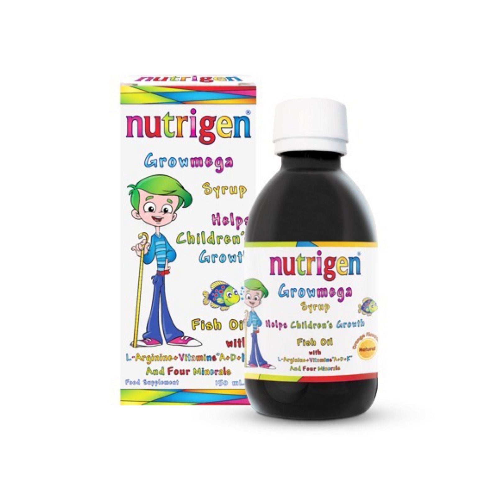 Nutrigen Growmega Syrup Kid 200Ml - MELIA PHARMACY - MELIA PHARMACY