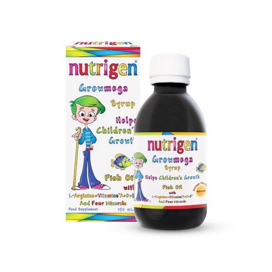 Nutrigen Growmega Syrup Kid 200Ml - MELIA PHARMACY - MELIA PHARMACY