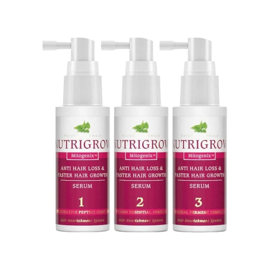 Nutrigrow Anti Hair Loss Serum 3 * 60Ml - MELIA PHARMACY - MELIA PHARMACY
