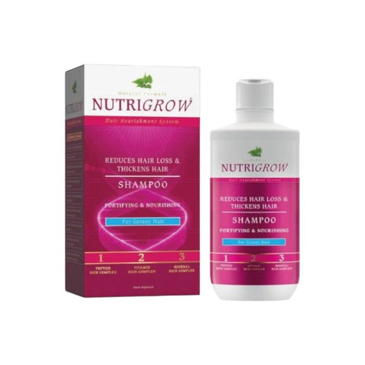 Nutrigrow Shampoo For Greasy Hair 300Ml - MELIA PHARMACY - MELIA PHARMACY
