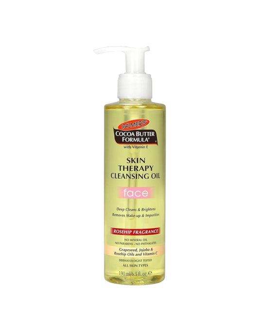 Palmers Skin Therapy Face Cleansing Oil 190Ml - MELIA PHARMACY - MELIA PHARMACY