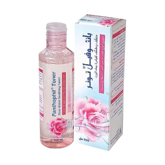 Panthophil Rose Water Soothing Toner  200Ml - MELIA PHARMACY - MELIA PHARMACY