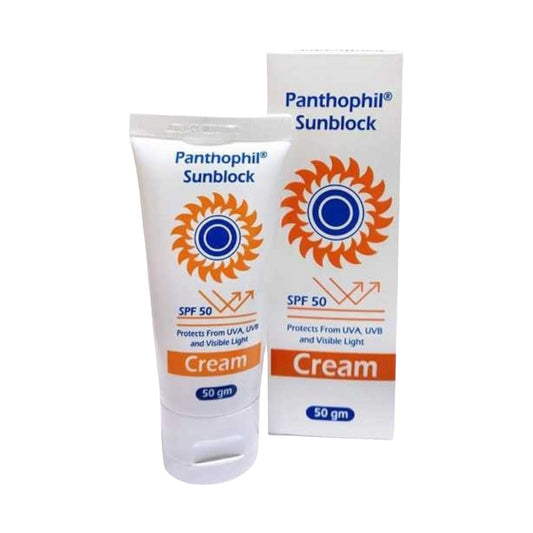 Panthophil Sunblock Spf 50 Cream 50 GRAM - MELIA PHARMACY - MELIA PHARMACY