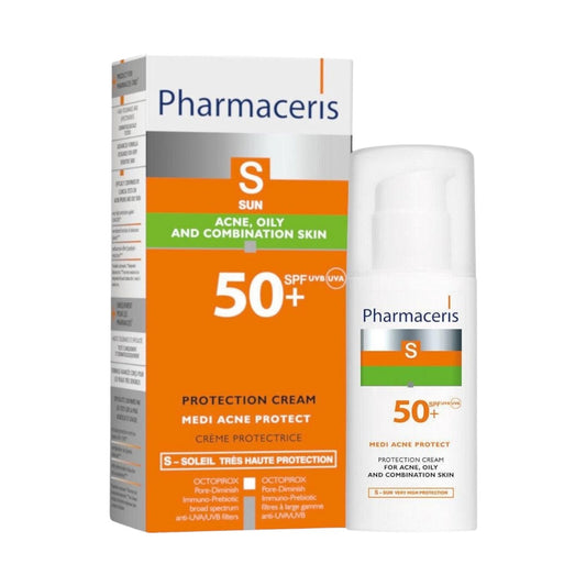 Pharmaceris S Sun Protect Cream Spf50+, 50ML - MELIA PHARMACY - MELIA PHARMACY