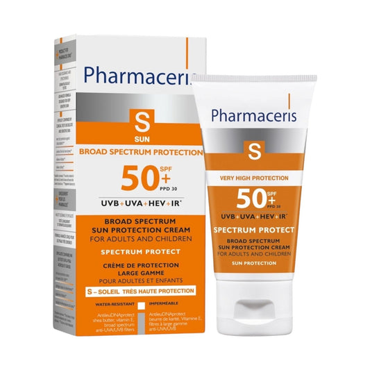 Pharmaceris S Sun Protect Spf50+ Face Cream 50Ml - MELIA PHARMACY - MELIA PHARMACY