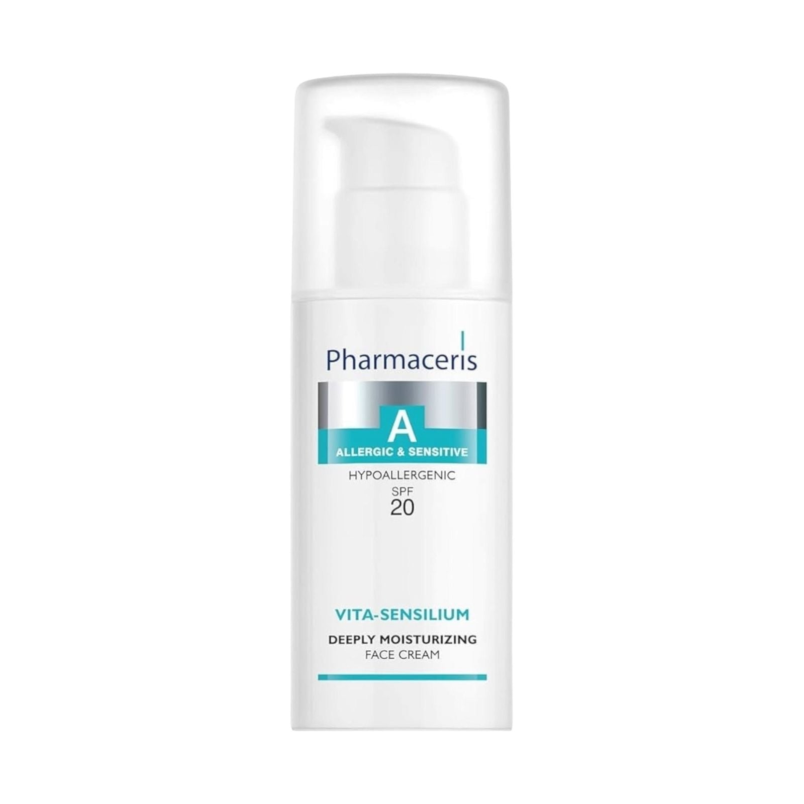 Pharmaceris Vita-Sensilium Deeply Moisturizing Light Cream Spf20, 50ML.. - MELIA PHARMACY - MELIA PHARMACY
