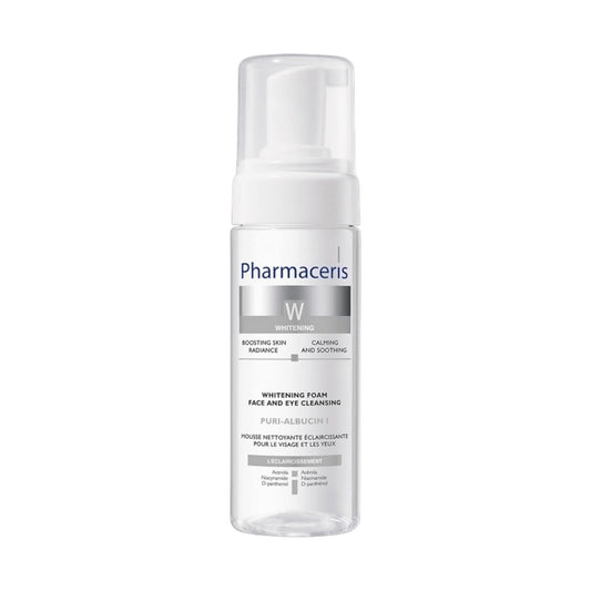 Pharmaceris W Whitening Foam Eye And Face Cleansing Puri-Albucin I, 150Ml - MELIA PHARMACY - MELIA PHARMACY