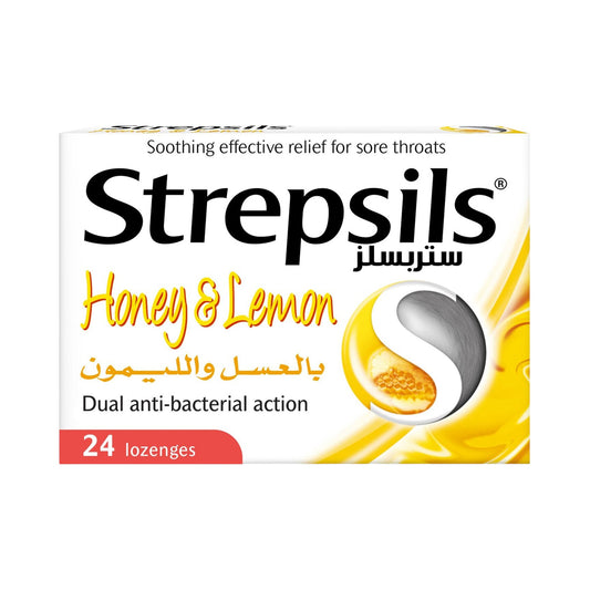 Strepsils Honey & Lemon 24 Lozenges