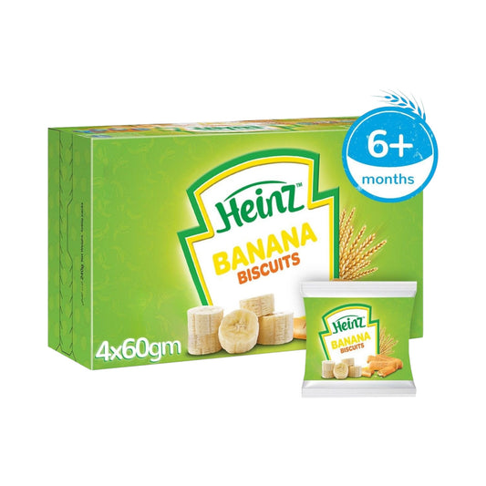 Heinz Banana Biscuits Stage 240g