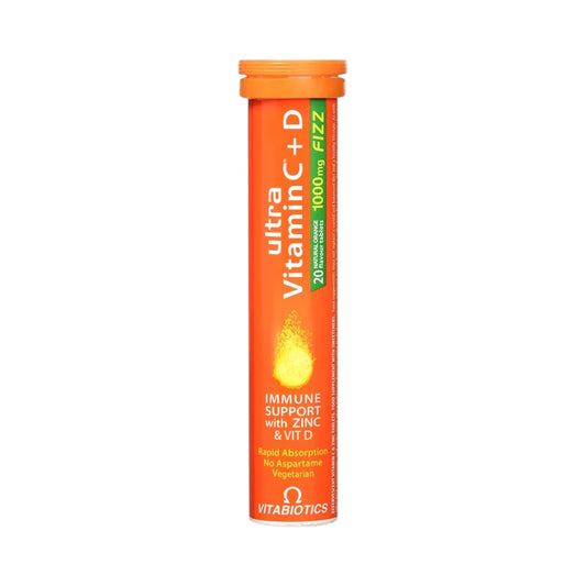 Vitabiotics Ultra Vitamin C With Zinc 1000 mg 20 Effervescent