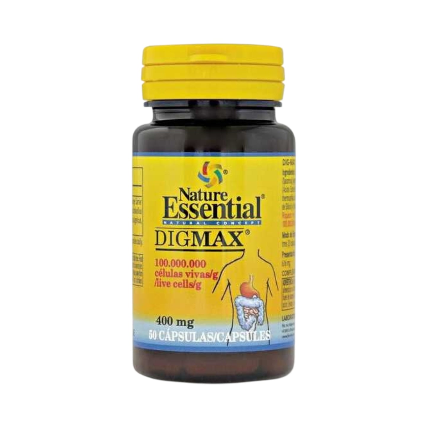 Nature Essential Digmax 400mg 50 Capsules