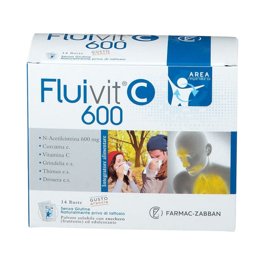 Fluivit C 600mg 14 Sachets