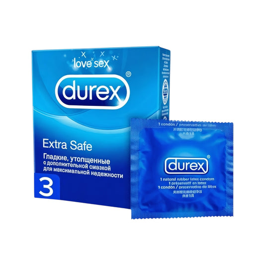 Durex Extra Safe Condoms 3 Pieces