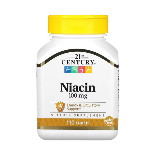 21st Century Niacin, 100 mg, 110 Tablets
