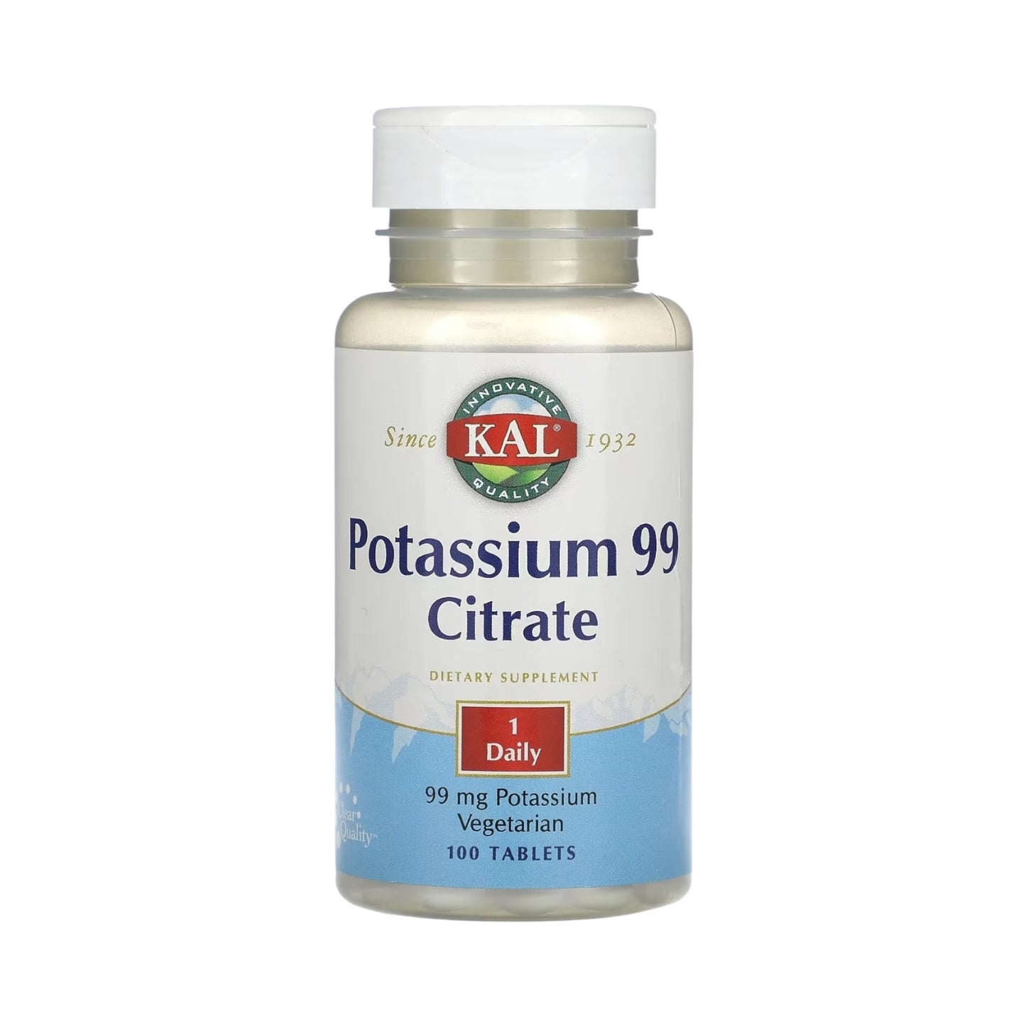 KAL, Potassium Citrate, 99 mg, 100 Tablets