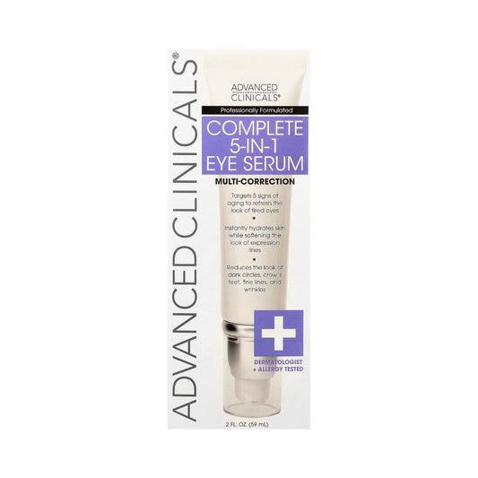Advanced Clinicals, Complete 5-In-1 Eye Serum 59 ml