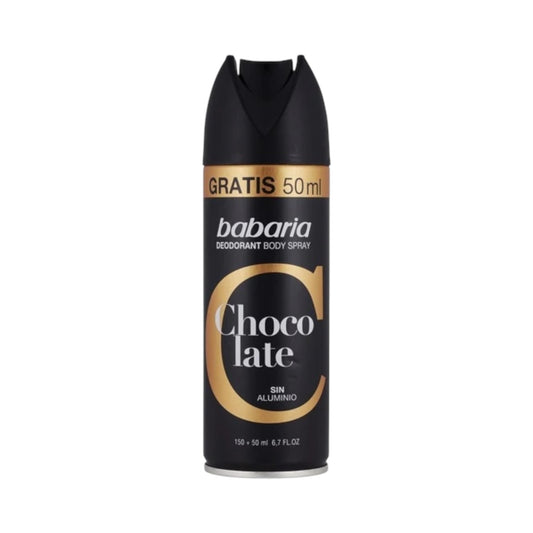 Babaria Body Spray Deodorant Chocolate -
Men 200ml