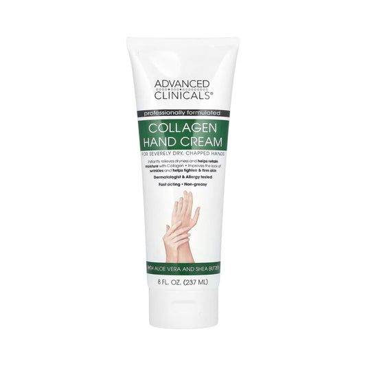 Advanced Clinicals, Collagen Hand Cream 237 ml