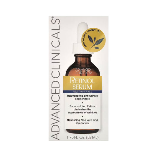 Advanced Clinicals, Retinol Serum, Anti-Wrinkle 52 ml