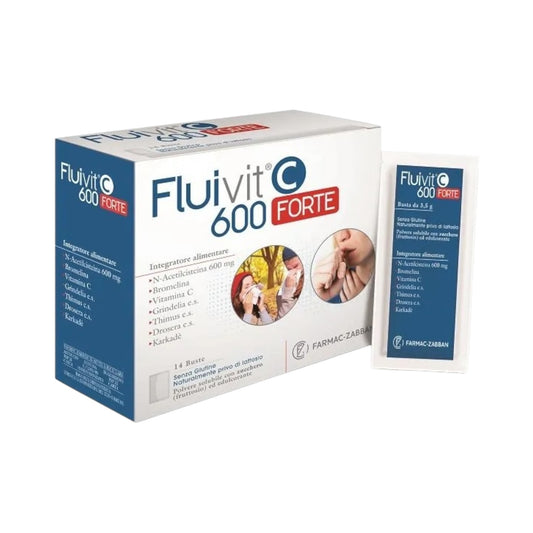 Fluivit C 600mg 14 Sachets