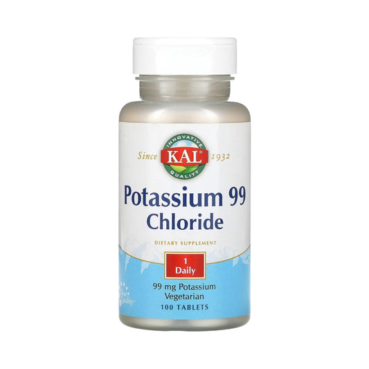 KAL, Potassium 99 Chloride,99 mg,100 Tablets