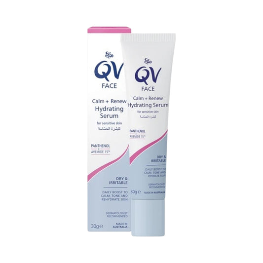 Qu Face Calm + Renew Hydrating Serum For Sensitive Skin 30g