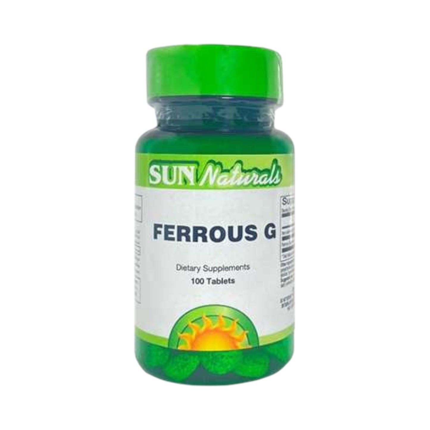 Sun Naturals Ferrous G 300mg 100 Tablets
