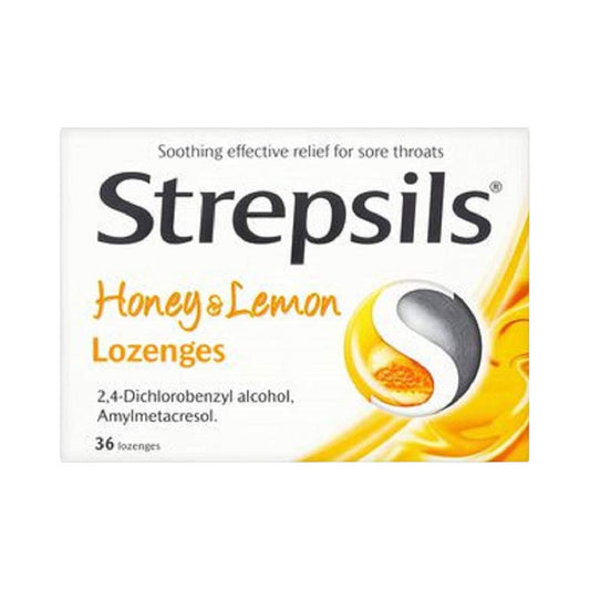 Strepsils Honey & Lemon 36 Lozenges