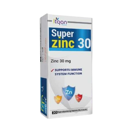 Super Zinc 30mg 30 Tablets