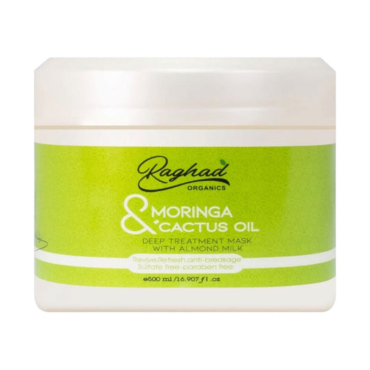 Raghad Organics Moringa & Prickly Pear Treatment 500ml - MELIA PHARMACY - MELIA PHARMACY