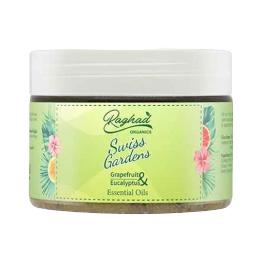 Raghad Organics Swiss Gardens Body Scrub 450g - MELIA PHARMACY - MELIA PHARMACY