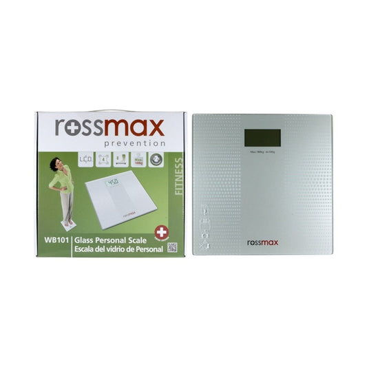 Rossmax Glass Weight Monitor - MELIA PHARMACY - MELIA PHARMACY