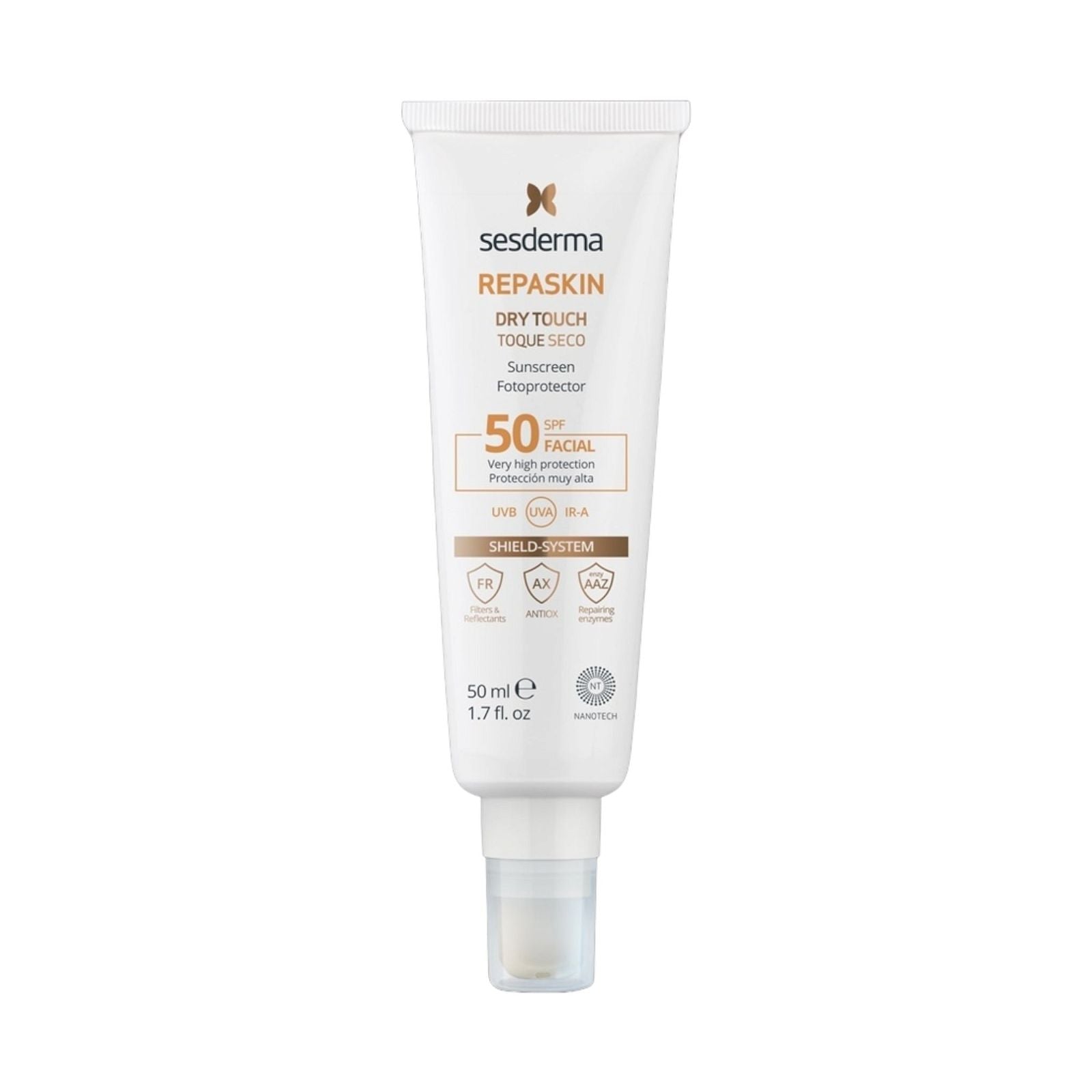 Sesderma Repaskin Dry Touch Facial Spf50+ 50ml - MELIA PHARMACY - MELIA PHARMACY