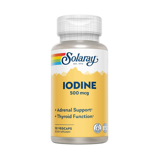 Solaray Iodine 500 Mcg 30Caps - MELIA PHARMACY - MELIA PHARMACY